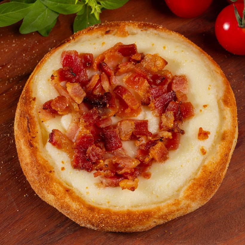 Esfiha Bacon com Catupiry