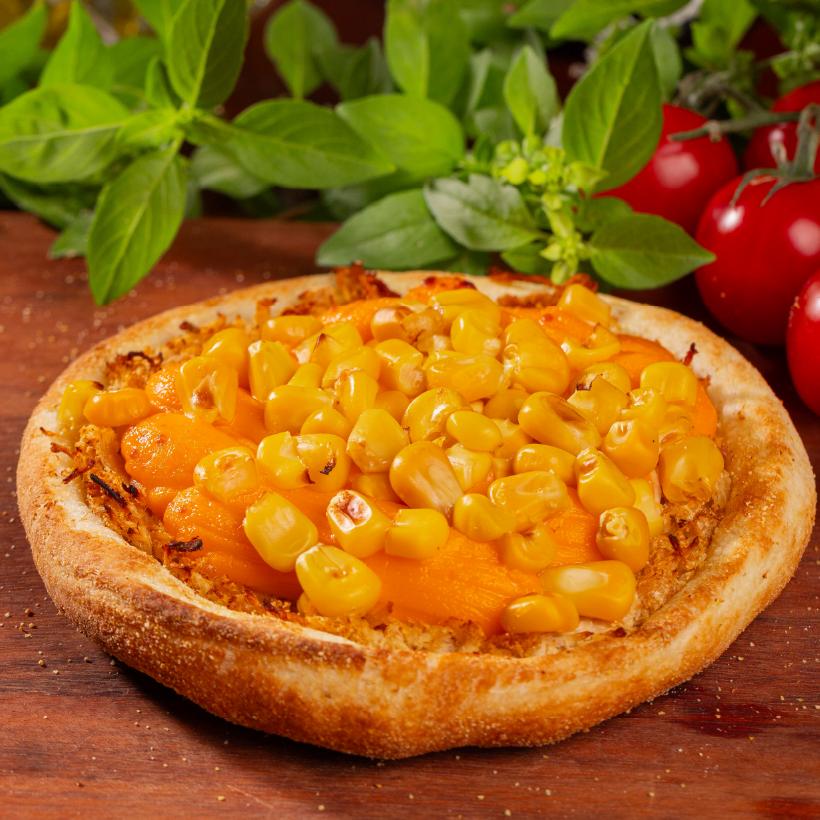 Esfiha Caipira com Cheddar