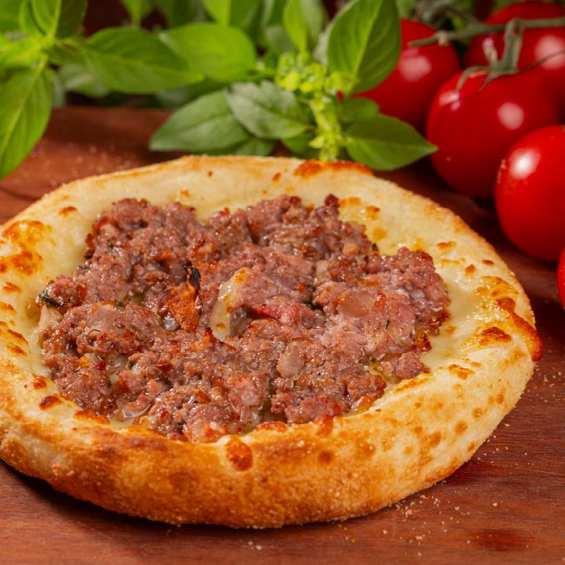 Esfiha Carne com Mussarela