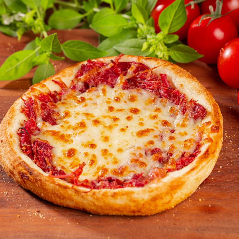 Esfiha Carne Seca com Mussarela