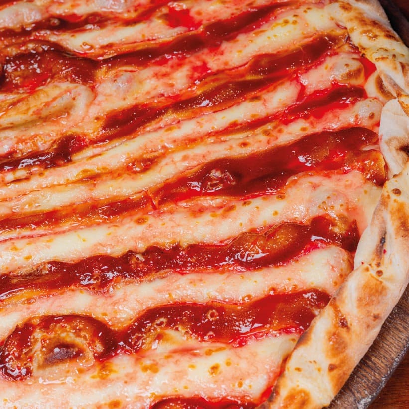 Pizza Cheesecake Maracujá