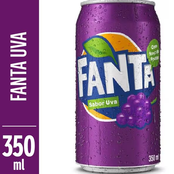 Fanta Uva Tradicional Lt 350Ml