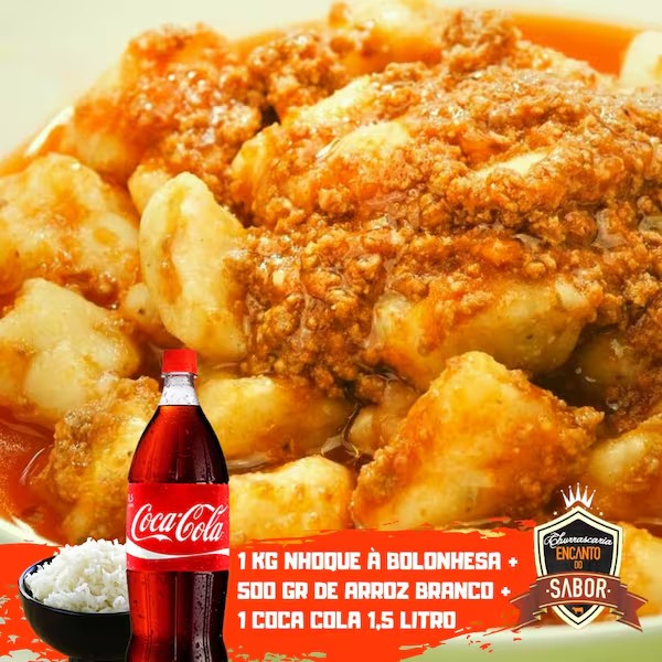 Combo Nhoque A Bolonhesa