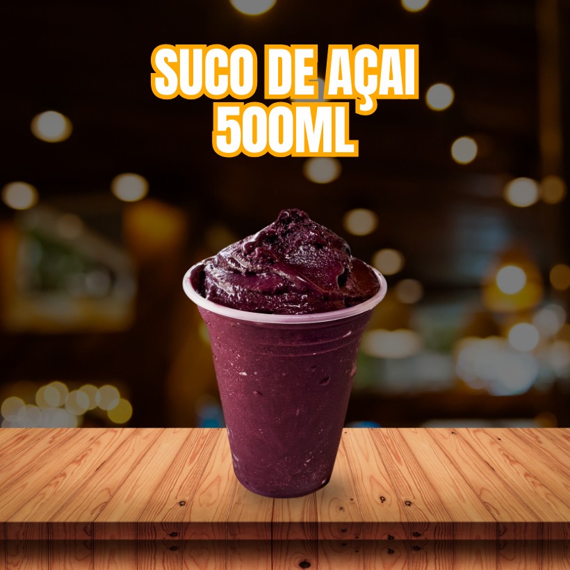 Suco Açai 500 Ml