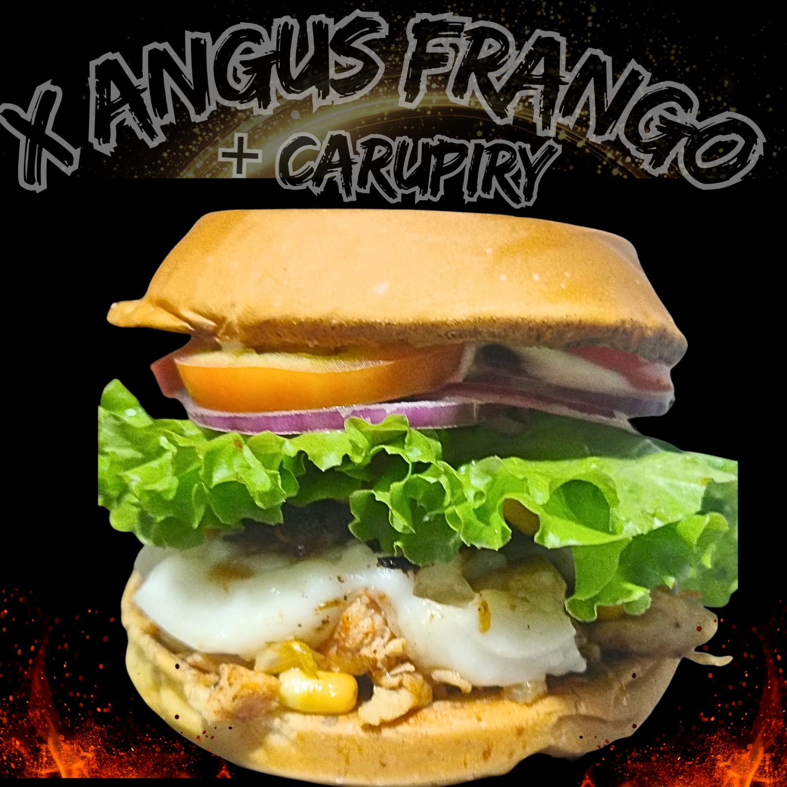 X-Angus Frango + Catupiry