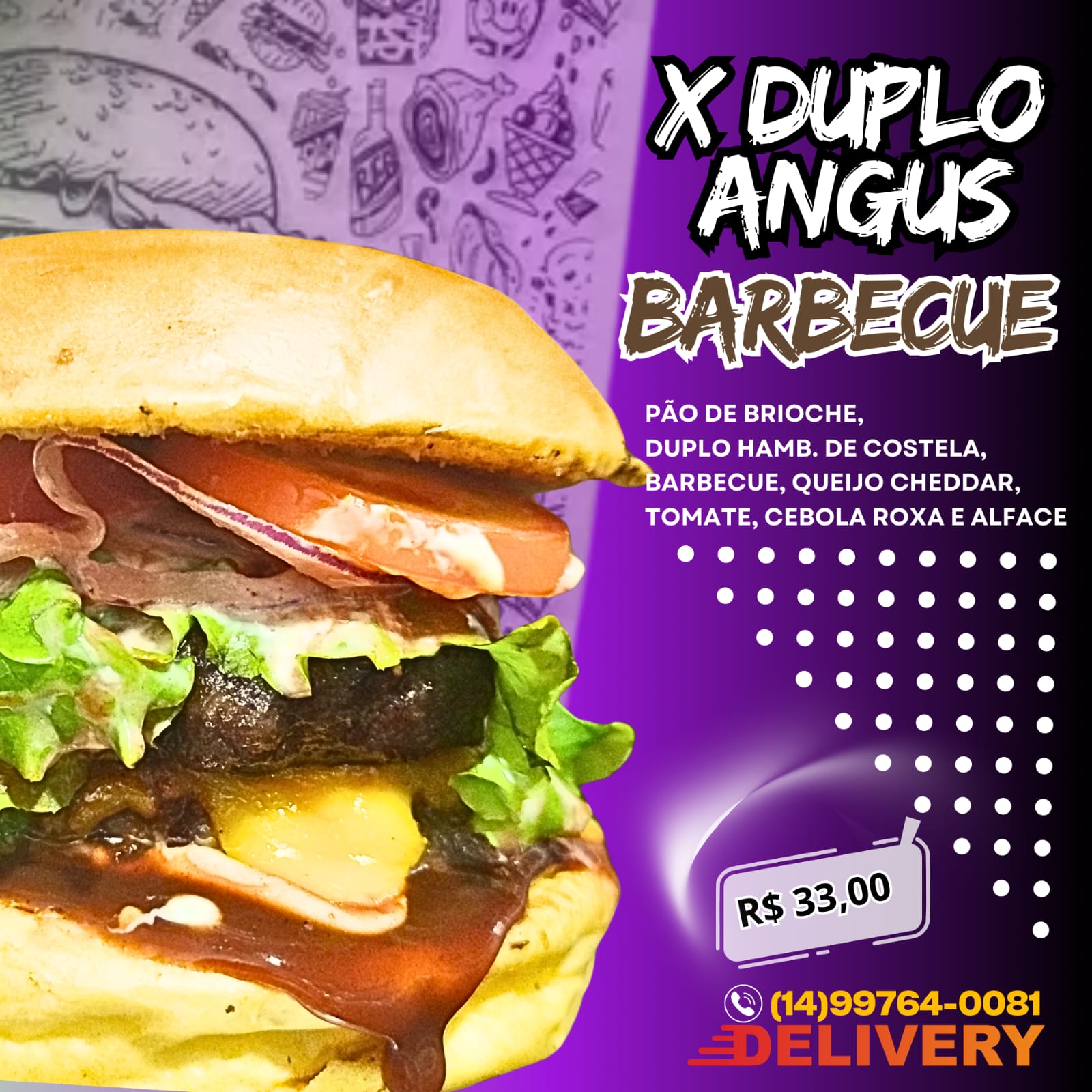 X Duplo Angus Barbecue