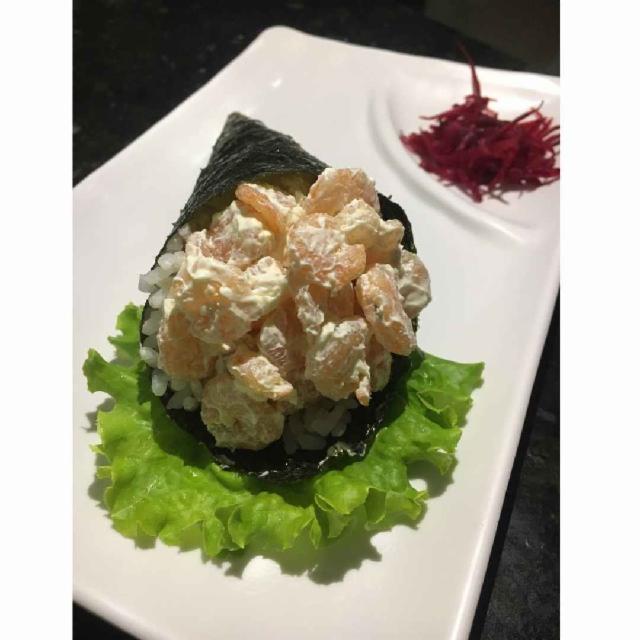 Temaki de Camarao Grelhado com Cream Cheese