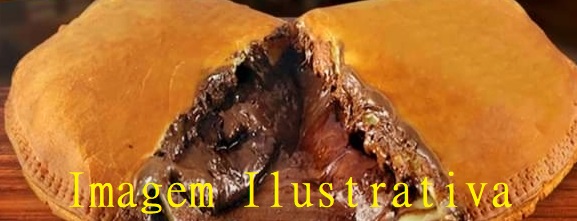 Pizza Frita Banana com Doce de Leite