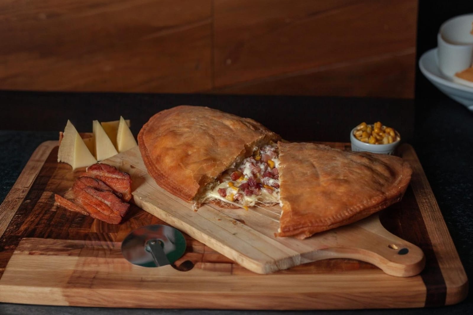 Pizza Frita Bacon Supreme